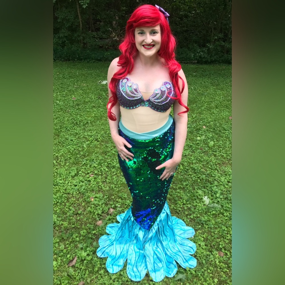 Sequins Mermaid Tail Skirt - Women’s - Picture 13 of 16